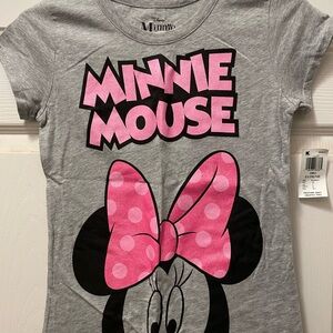 Disney Minnie Mouse Girls Tshirt - Size (L)10/12